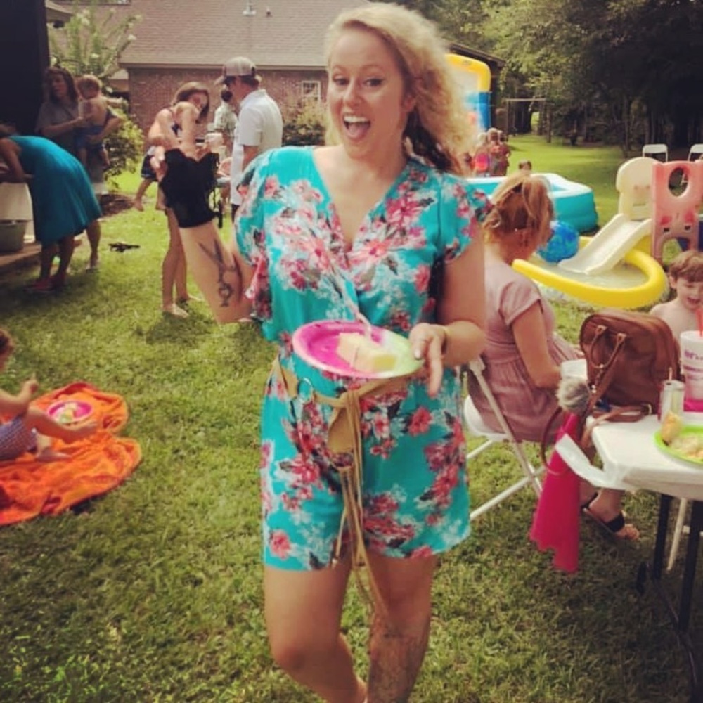 Floral romper